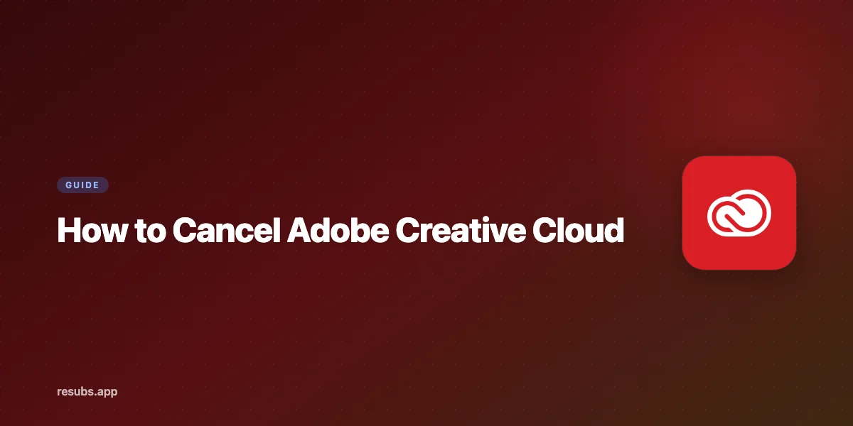 Cancel Adobe Without Paying the Early Termination Fee