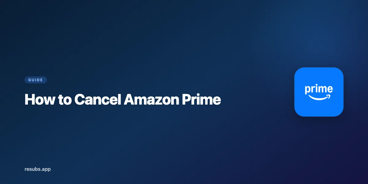 Cancel Amazon Prime and Get a Refund — Here's How