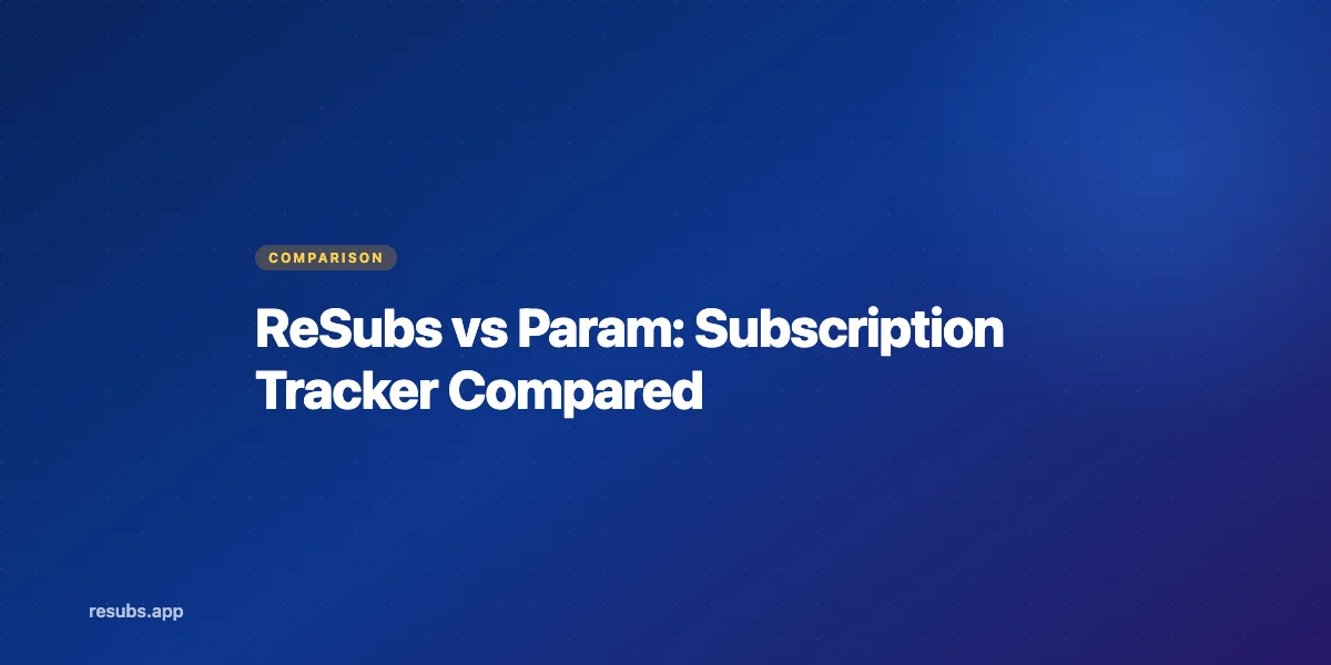 ReSubs vs Param: A Better Alternative for 500K Users?